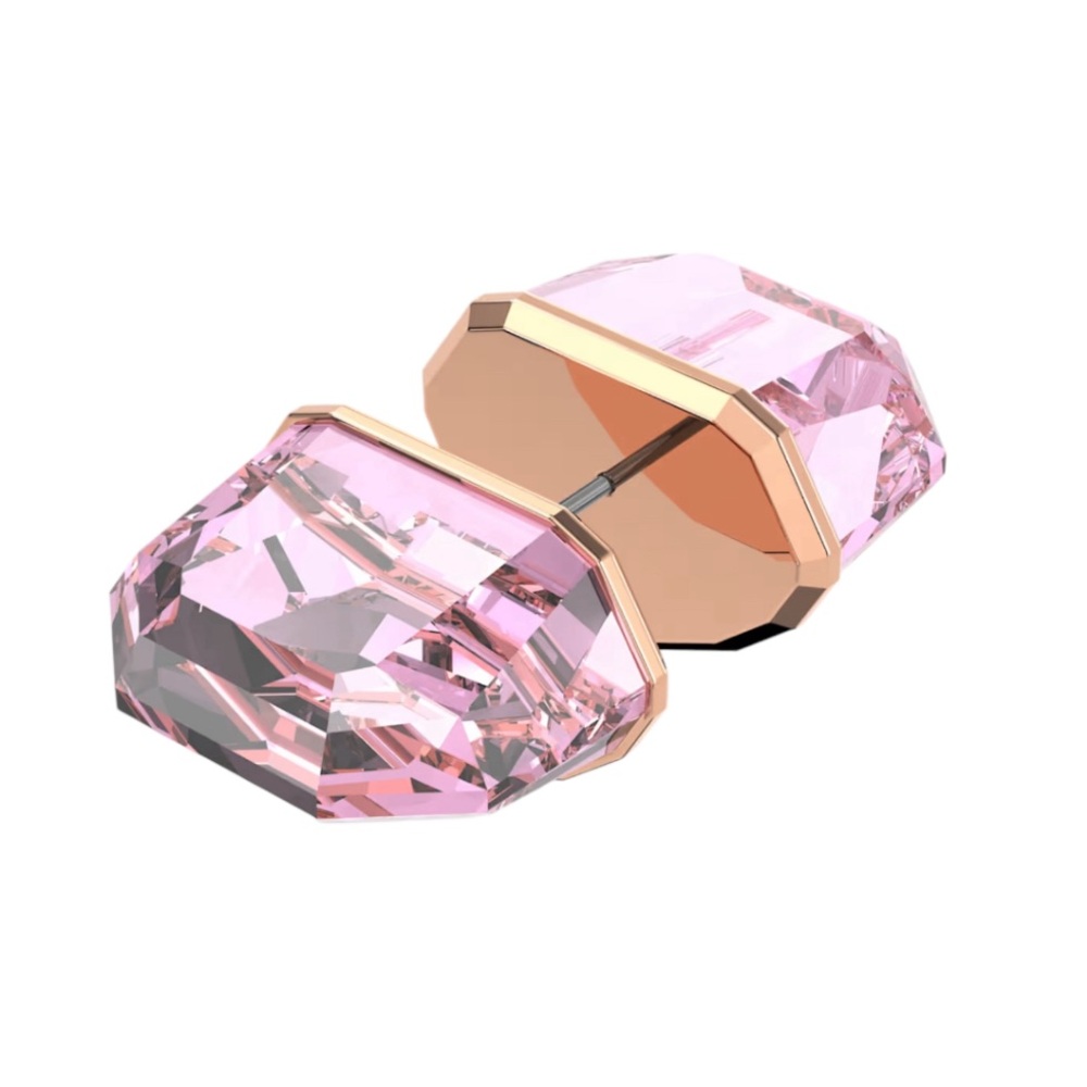 Swarovski Atelier Crystal Lucent stud earring
Pink, Rose gold-tone plated - Picture 2 of 8